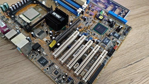 ASUS P4C800 Deluxe Rev:2.00A Intel 875P ICH5 Socket 478 Motherboard + P4 CPU - Picture 14 of 14