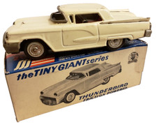 Original SSS TINY GIANT SERIES Thunderbird TIN FRICTION CAR JAPAN,W BOX LQQK