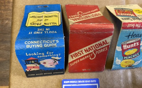 lot of 10  Vintage Matchbox advertising  from 1950/60s #lot 1 - Picture 5 of 5
