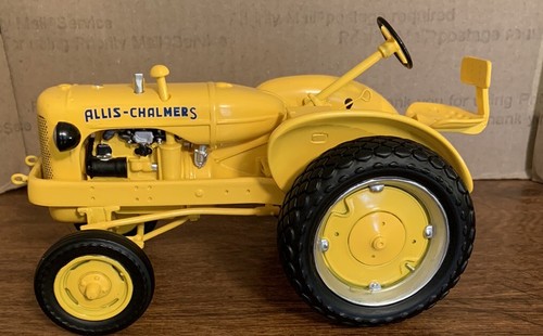 ALLIS CHALMERS IB INDUSTRIAL TOY TRACTOR 1/16 ORANGE SPECTACULAR EDITION 2011 - Picture 9 of 13