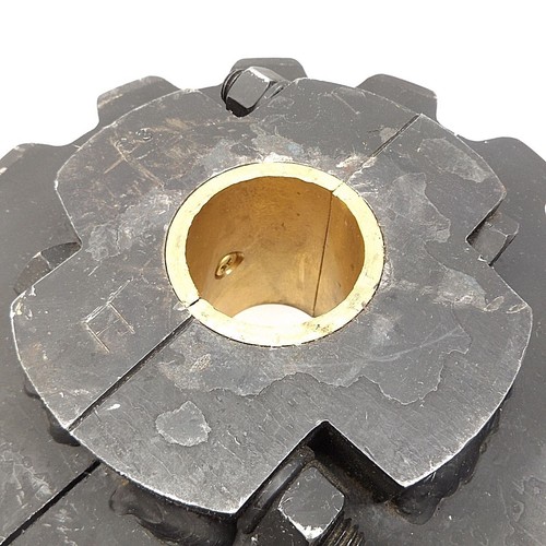 Unbranded S3 2-3/16″ Bore 12 Tooth Split Chain Sprocket With Bushing - Picture 3 of 7