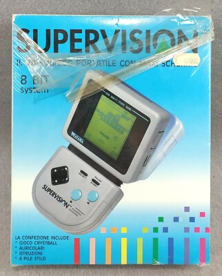 SUPERVISION WATARA CONSOLE PORTATILE 8 BIT NEW VINTAGE PAL