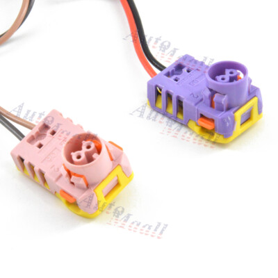 2pcs AB Clock Spring Plug Connector for Chevy Equinox Impala Malibu Traverse