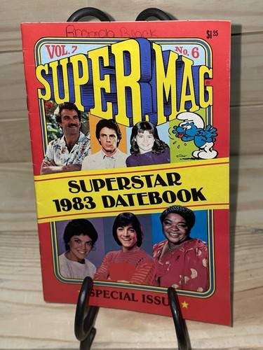Supermag Superstar Date Book 1983 vol.7 No. 6 special issue (A19)