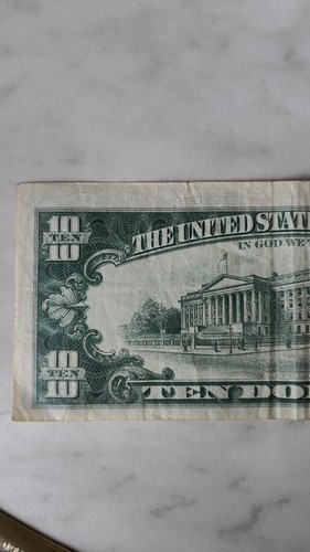 1969 10 Ten Dollar Star Note - Picture 6 of 7