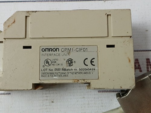 OMRON CPM1-CIF01 Interface Unit - Picture 6 of 8