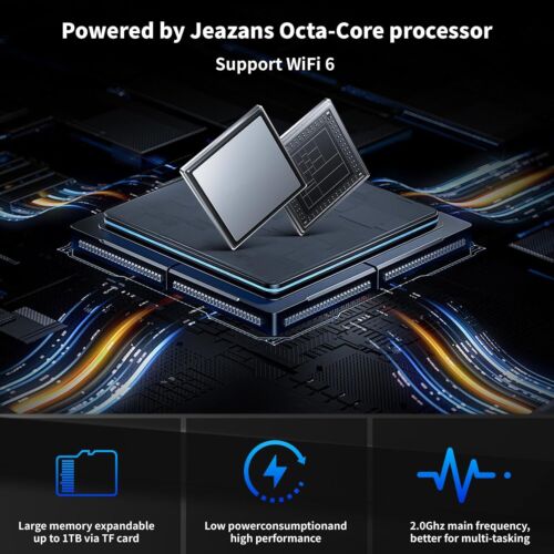 AEEZO Tablet 10.1" Android 14 Tablet Octa-Core,12GB+64GB con Tastiera/Mouse TD - Foto 9 di 12
