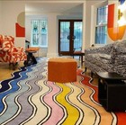 Rainbow Carpet Handmade Tufted Rugs . Carpets for Livingroom, Hall, Kitchen.