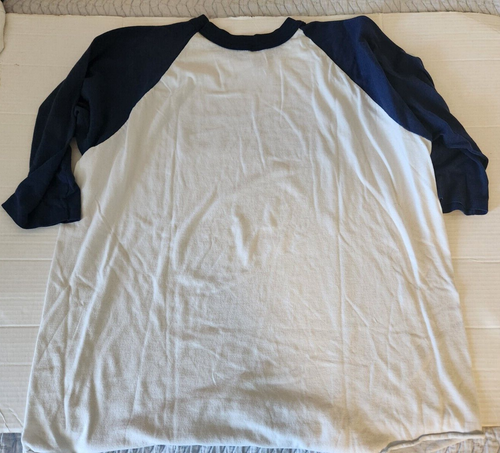 Grateful Dead - Baseball Raglan - Blue / White 3/4 Sleeve Soffe Tee - XL - GDP - Picture 4 of 6