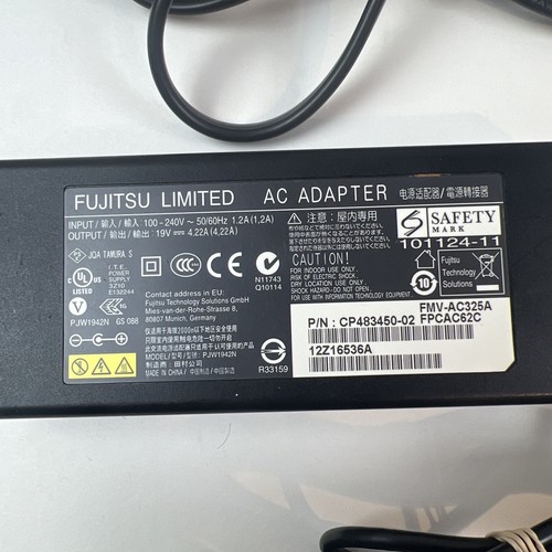 Genuine Fujitsu Laptop AC Power Supply Adapter ~ PJW1942N FMV-AC325A 19V 4.22A - Picture 3 of 7
