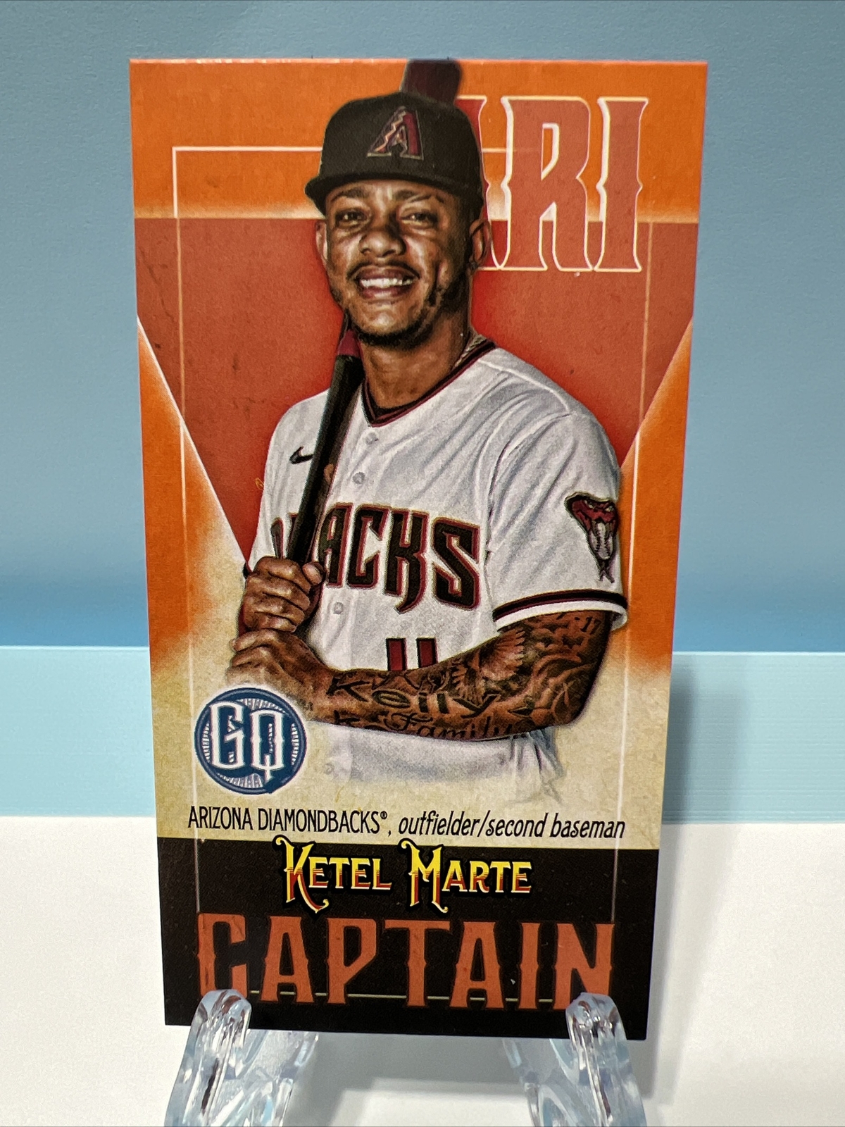 Ketel Marte 2021 Topps Gypsy Queen Captain Mini Card #CM-KM Arizona Diamondbacks