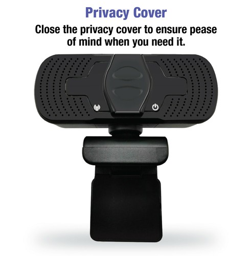 Real 1080P Full HD USB Webcam for PC Desktop & Laptop Web Camera with Microphone - Picture 5 of 7