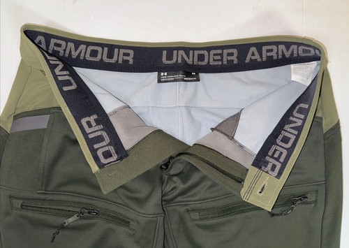 Under Armour Storm Ridge Reaper da uomo, pantaloni Cold Gear, larghi, verdi, taglia: 36 - Foto 10 di 17