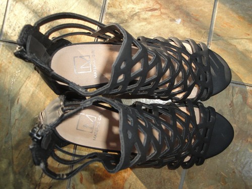 Material Girl Damen-Sandalen Keilabsatz Größe 5M - Bild 3 von 5