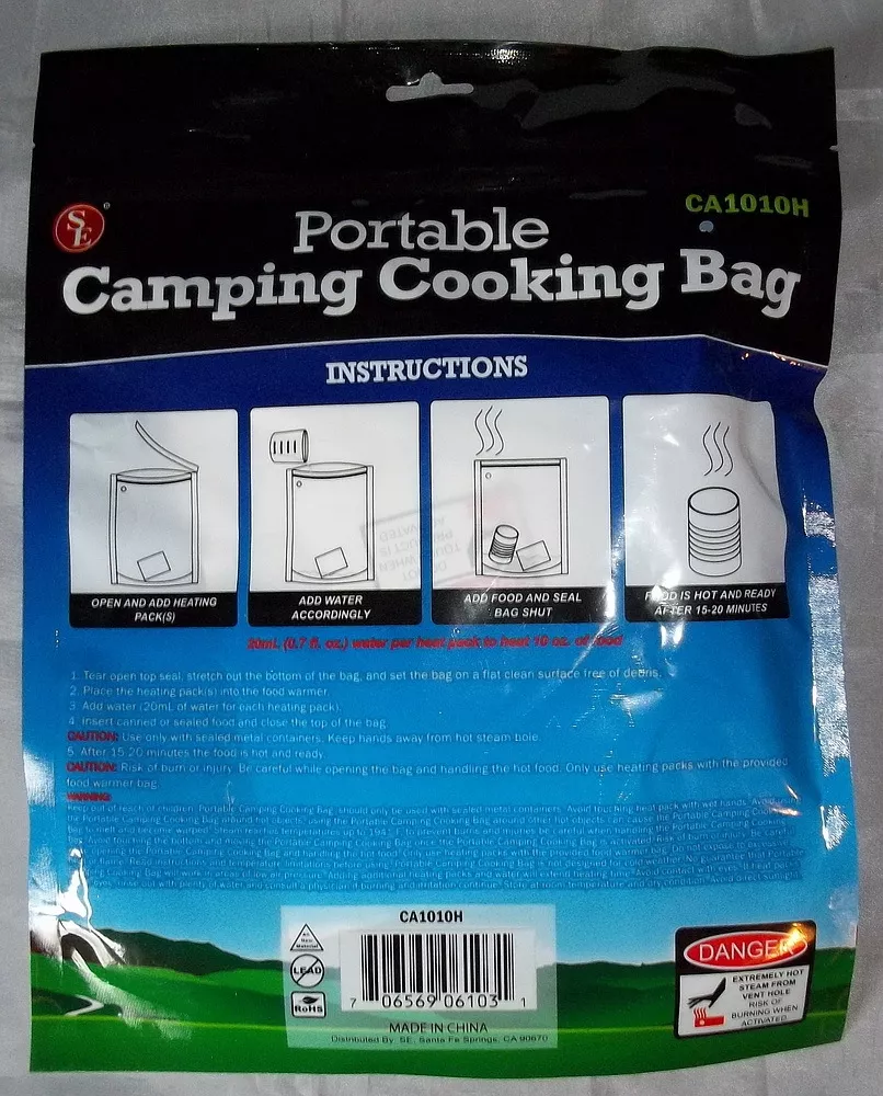 Portable Camping Cooking Bag Hiking Camping Backpacking