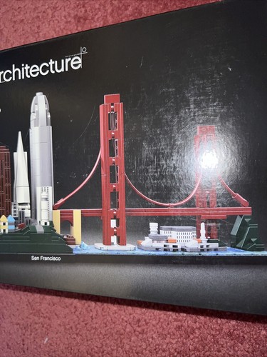 LEGO ARCHITECTURE SAN FRANCISCO 21043 DAMAGED BOXES -SEE PHOTOS-NEW/BOXED/SEALED - Picture 5 of 7