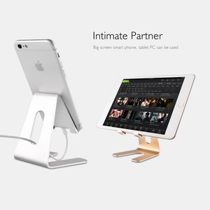 Aluminum Metal Universal Desk Phone Holder Support For Iphone