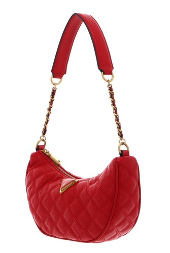 GUESS Giully Top Zip Shoulder Bag Schultertasche Tasche Red rot Neu - Bild 2 von 4