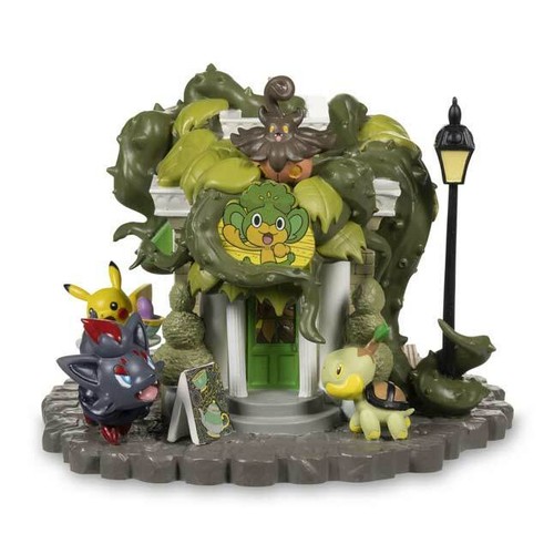 Haunted Pokémon Village - Pansage Creeping Vines Tea Shop Figura Nintendo Decoración - Imagen 3 de 10