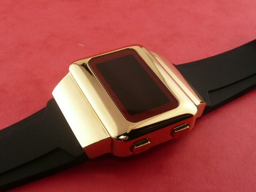 Rare old style modern futuristic 70s seventies space age mens led l.e.d watch 59 - Picture 4 of 9