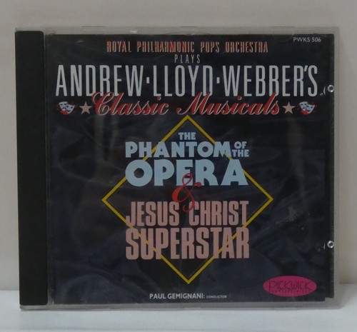 ANDREW LLOYD-WEBBER CD.ALBUM. CLASSIC MUSICALS. (M0039) - 第 1/3 張圖片
