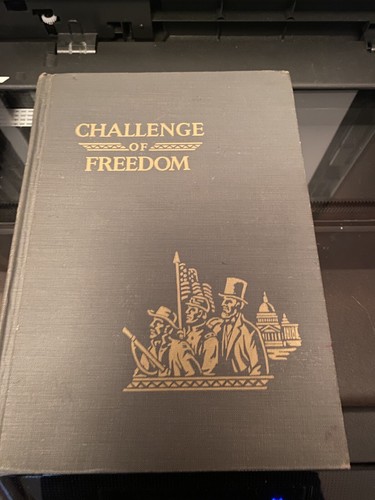 Challenge of Freedom von Schwester M. Theresine Hardcover 1953 sehr SELTEN Top