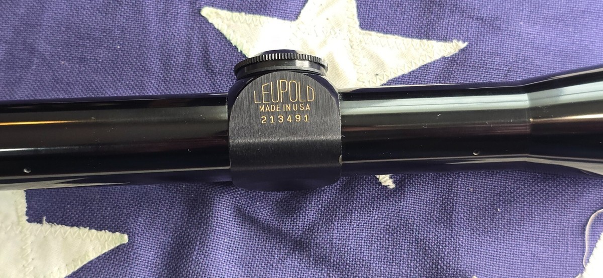 Vintage 1965-1969 Leupold M8 2x Pistol Scope w/ Original Box Gloss
