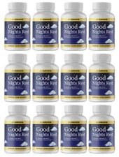 Good Night Rest Promotes Relaxation & Healthy Sleep Cycle-12Bottles-720 Capsules