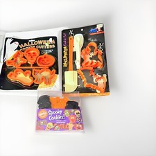 Wilton 1993 Ensar 891 And Good Cook 24873 Halloween Cookie Cutters Unused