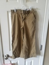 Gap Kids Khaki Corduroy Pants adjustable waist Size: 5 dressy