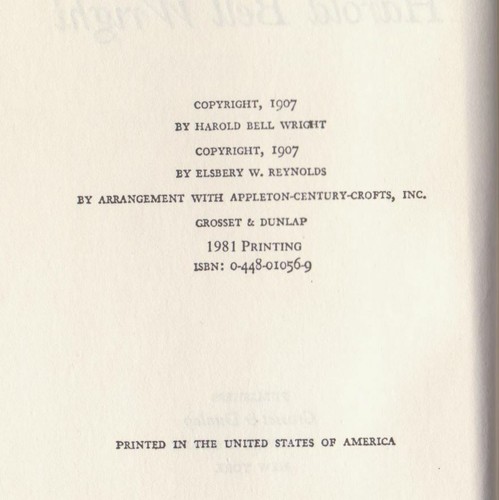 Harold Bell Wright, The Shepherd of the Hills 1981 Hardcover Vintage - Foto 7 di 12