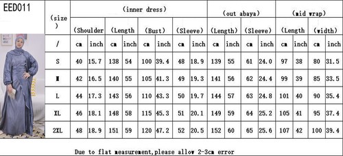 Muslim Women Cardiagn Maxi Dress Dubai Islamic Abaya Robe Kaftan Dress Party - Bild 132 von 213