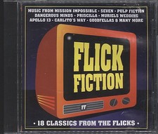 Flick Fiction 18 Classics from the flicks  CD (postage free)