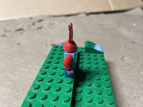 LEGO SpongeBob SquarePants Minifigure Mr. Krabs bob005 From 3825 