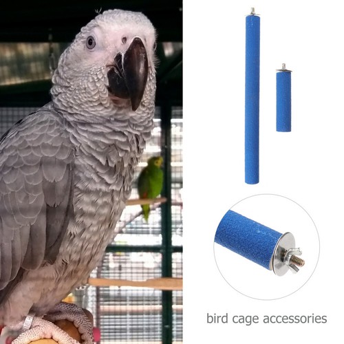 2 PCS Mangeoires Pour Oiseaux Suspendues À L'extérieur Cacatoès Cage - Photo 9/11