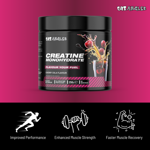 Out Angled Micronised Creatine Monohydrate Powder Fast Mixing for Strength - Picture 12 of 73