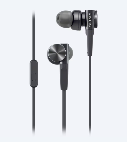 SONY MDR-XB75AP CUFFIE EXTRA BASS nero UK STOCK CONSEGNA GRATUITA - Foto 4 di 7