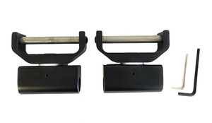 Swivel-and-Lock-Stirrups-Turner-Aluminum-Horse-Tack-Equestrian-3-Inch-Neck-Black