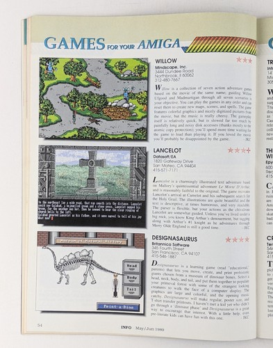 Info Magazine, May/June 1989 - Amiga Commodore, Gaming & Software, Reviews - Picture 7 of 9