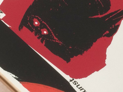 MÜNCHEN 1966  HAUS DER KUNST NACHT DER KÜNSTLER PLAKAT  ENTWURF PETRI, SIEBDRUCK - Picture 8 of 12