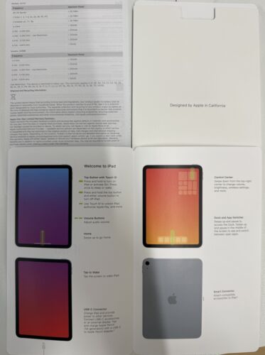 Original, Apple iPad 10. Generation, MPQ03B/A, Wi-Fi, 64GB Silber, Leerkarton - Bild 2 von 3