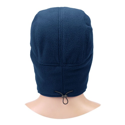 Mens Fleece Lined Thermal Skull Cap Beanie with Ear Covers Winter Hat - Picture 25 of 41