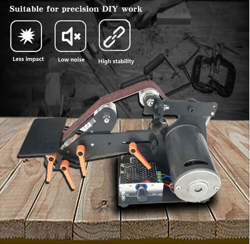 7000RPM DIY Belt Sander Grinder Polishing Grinding Home Sharpener Machine 220V - Picture 9 of 16
