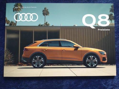 AUDI Q8 Preisliste 02.2019 - Picture 1 of 4