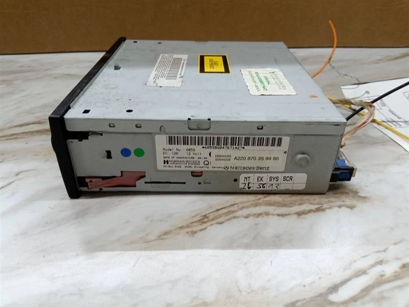 Used Infotainment Display fits: 2005 Mercedes-benz Mercedes e-class 220 Type S35 Foto 4 de 4