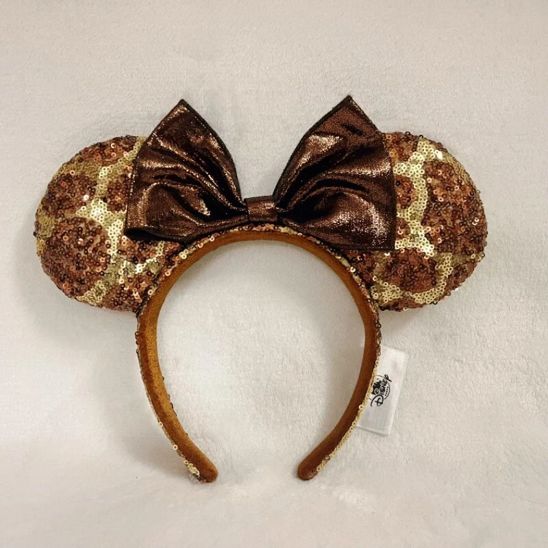 Diadema orejas de Mickey Minnie Mouse parque Disney de Estados Unidos lentejuelas Disneyland Foto 3 de 4