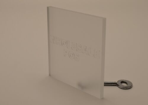 3MM perspex Ghiacciato Acrilico Colore Fogli Scegliere Un Ideale Craft Materiale - Picture 3 of 19
