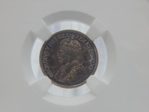 CANADÁ 1912 NÍQUEL 5c CINCO CENTAVOS NGC MS64 (BT505) - Imagen 2 de 6