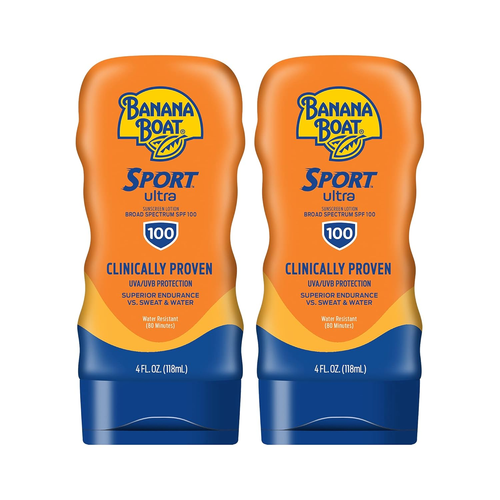 Sport Ultra SPF 100 loción de protección solar paquete doble de 4 oz loción de protección solar FPS 100 - Imagen 1 de 8