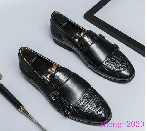 Fashion Men's Faux Leather Pointed Toe Shoes Formal Dress Casual Outdoor Loafers - Bild 5 von 8